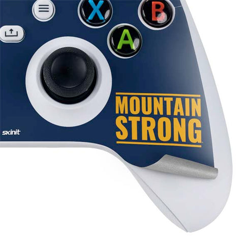 West Virginia University Yellow Xbox Series S Controller Skin
